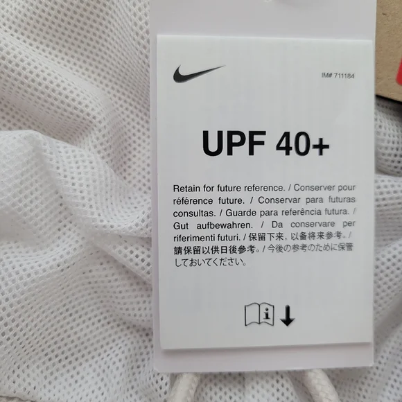 Nike Women's Loose Fit Nylon Jogger Pants Size L Mid-Rise UPF 40+ Full Length - Picture 10 of 12